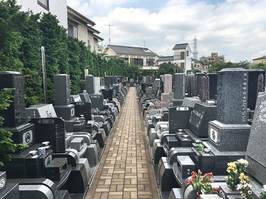 竹の塚霊園8