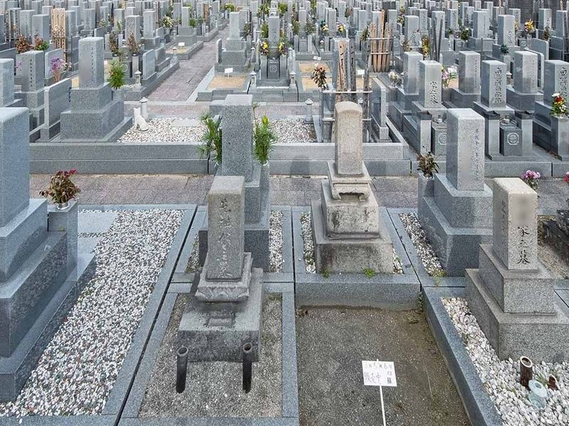 日当たりの良い霊園です