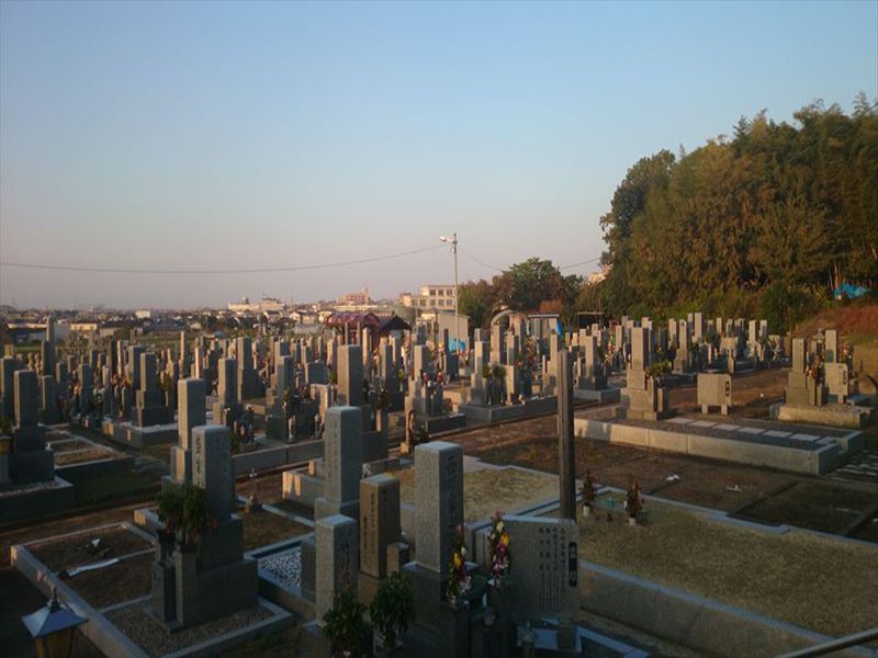 河原城町会墓地