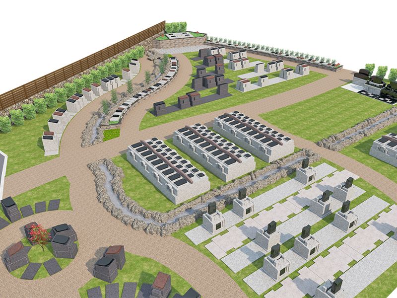 富山市北部霊苑