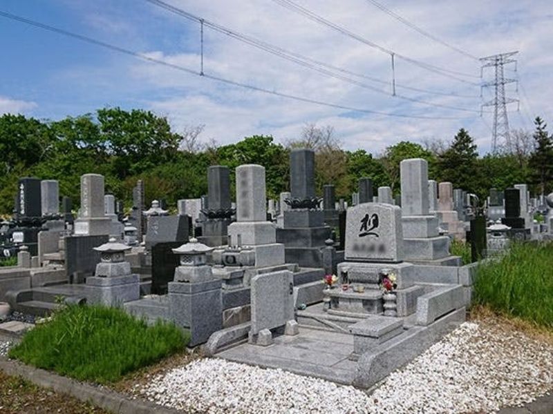 石狩市生振墓地