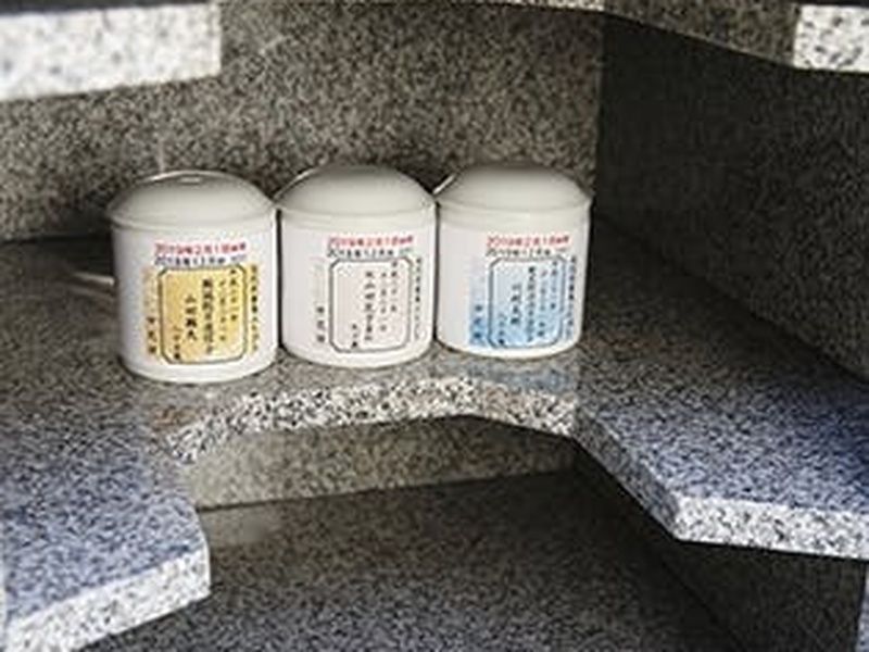 永代供養墓「みちびき」内部の納骨棚