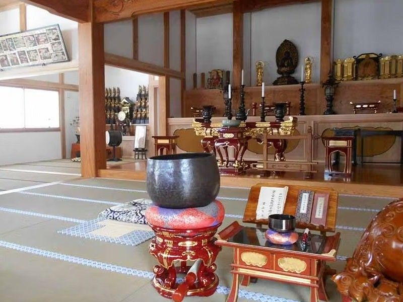 本堂でのご葬儀も可