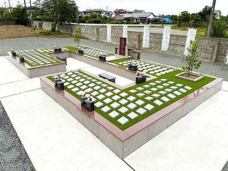 樹木葬墓えにし全景