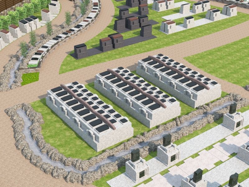 富山市北部霊苑