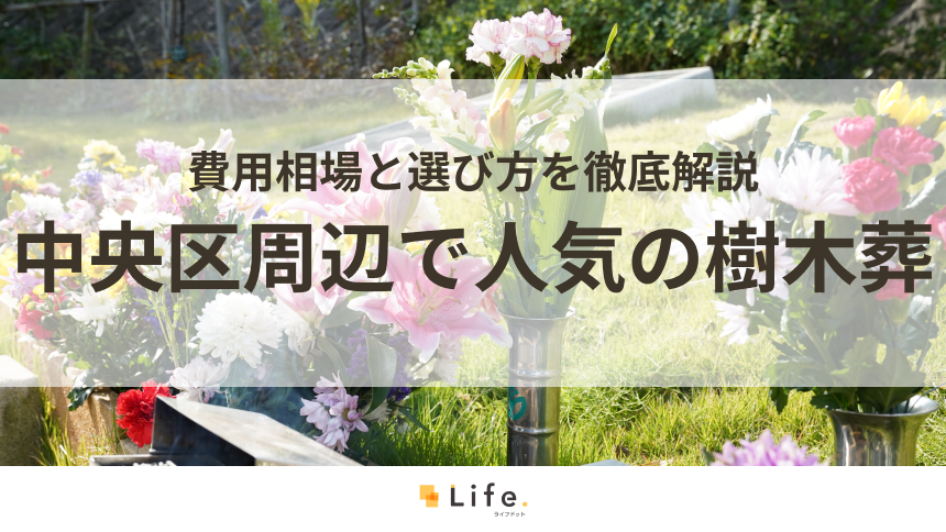 【解説付き】中央区エリアで人気の樹木葬20選!費用相場と選び方を徹底解説
