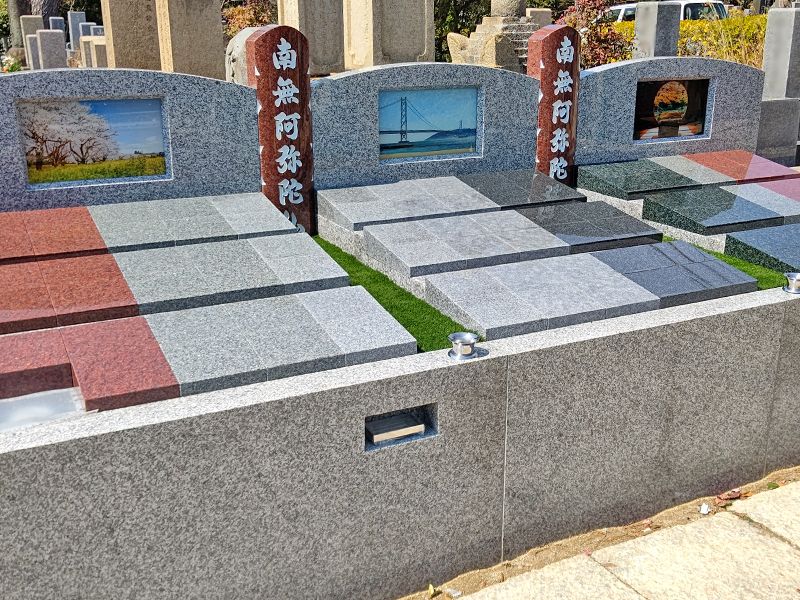 神戸市立舞子墓園内 永福寺墓地「喜縁陵」
