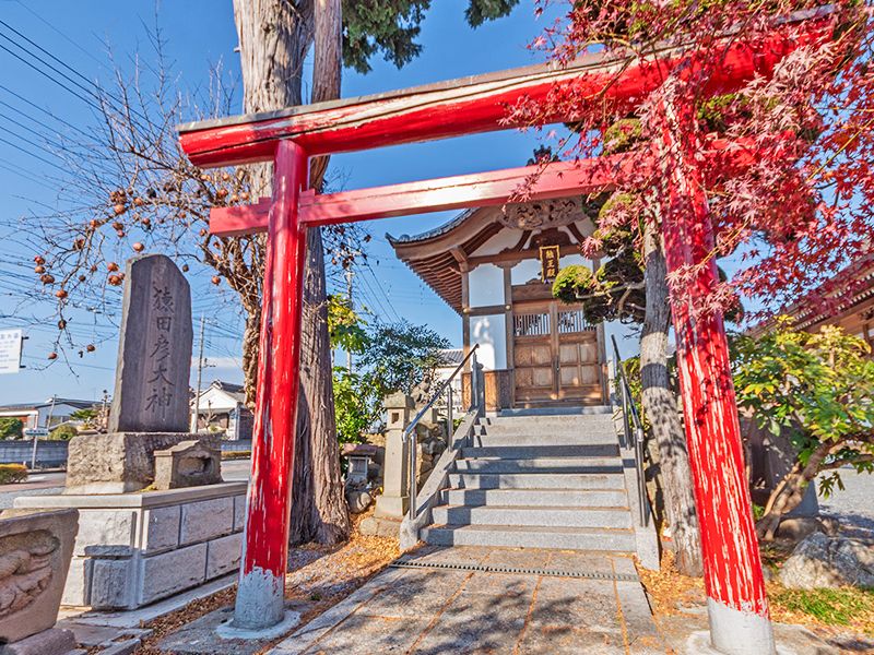 赤い鳥居の入口