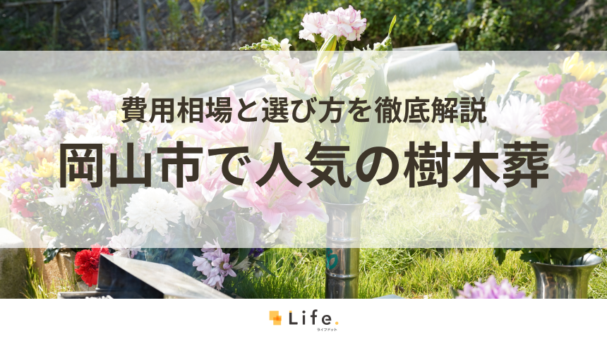 【解説付き】岡山市で人気の樹木葬ランキング!費用相場と選び方を徹底解説