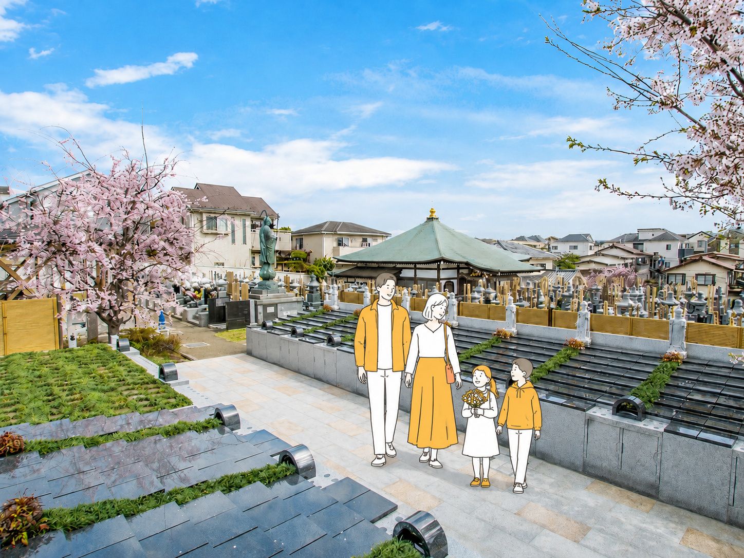 常久寺墓苑 永代供養墓 ・樹木葬