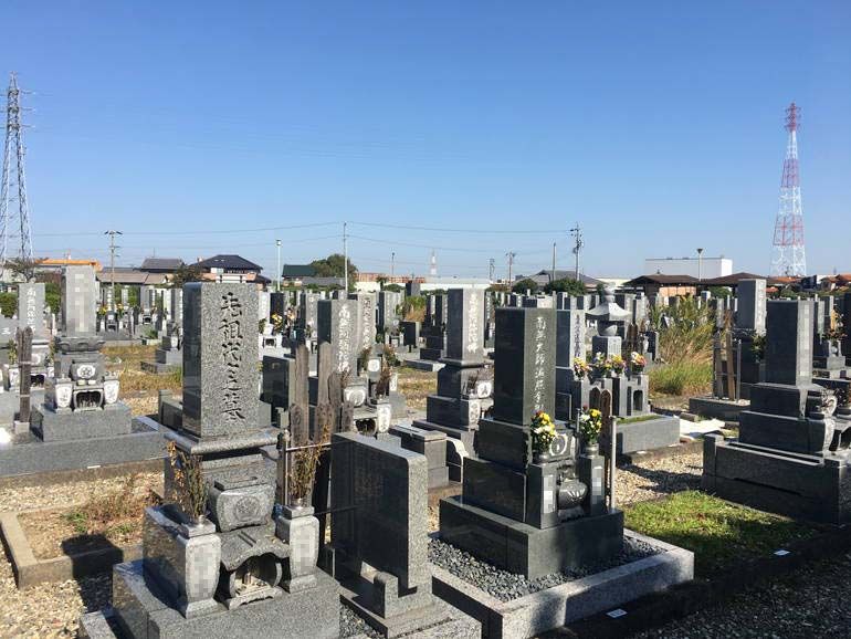 愛西市営 佐屋霊園