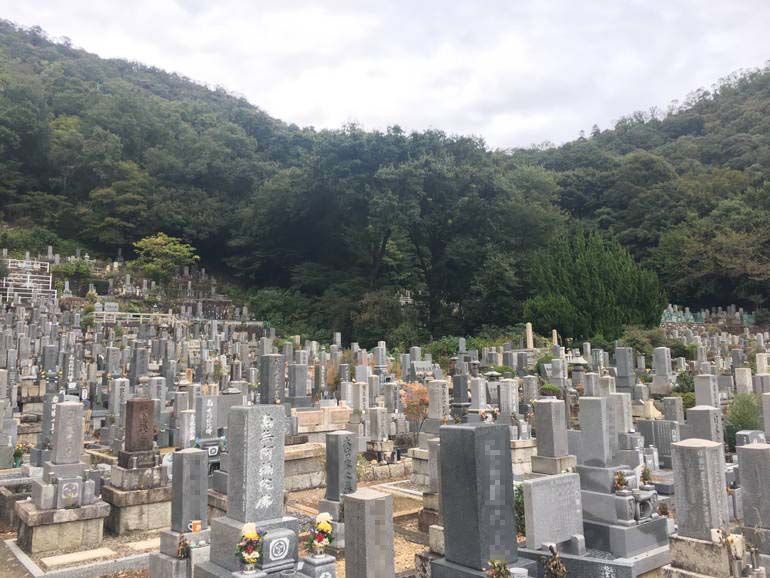 岐阜市営 上加納山墓地