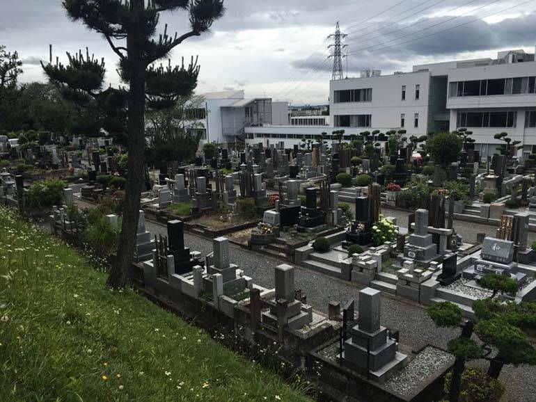 八王子市営 甲の原霊園　霊園風景①