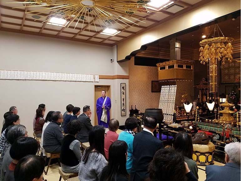 寶珠山 東福院 四ッ谷納骨堂　合同供養祭全景