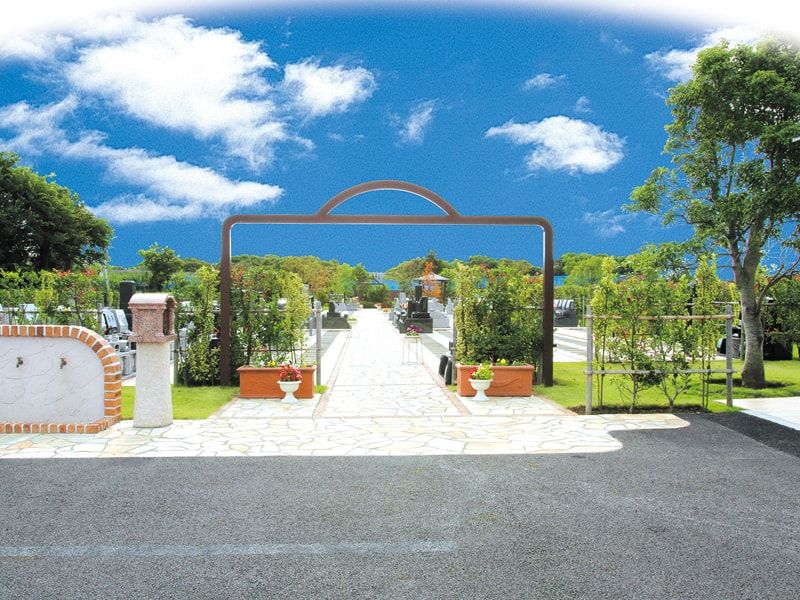 サニーパーク松戸　霊園入り口