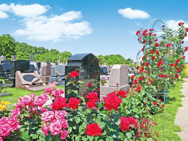 メモリアルパーク大和墓苑 ふれあいの郷の園内風景