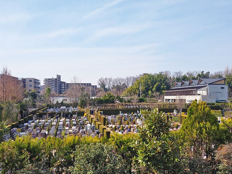 秋津ふれあいパーク　日当たりのよい墓域