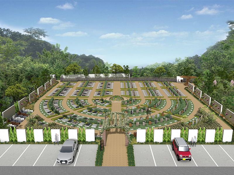 東京霊園 グリーンガーデン　広い敷地