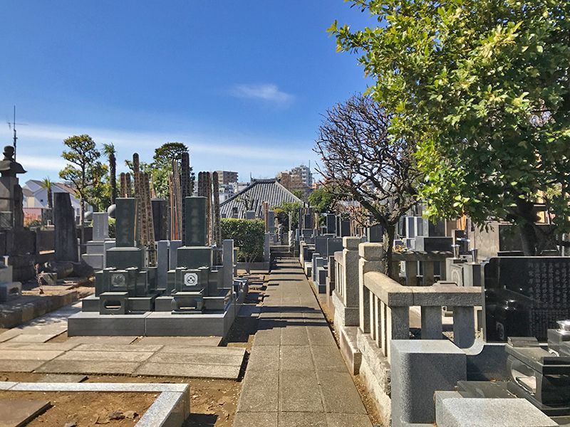 全生庵 境内墓地