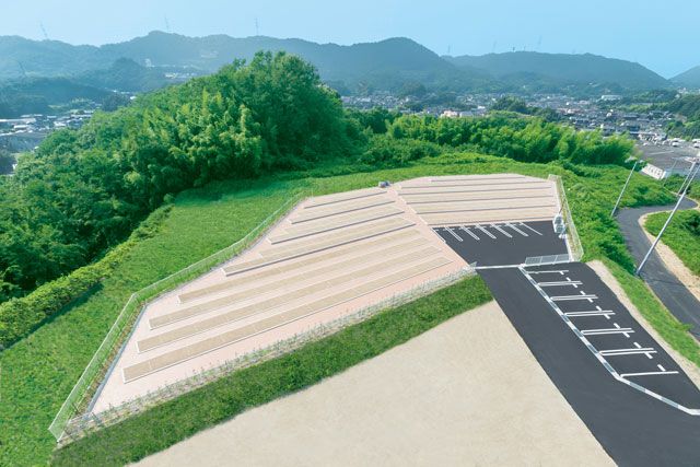 小川中央霊園の全体イメージ