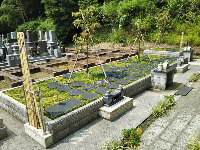 自然豊かな杜 自然葬墓苑