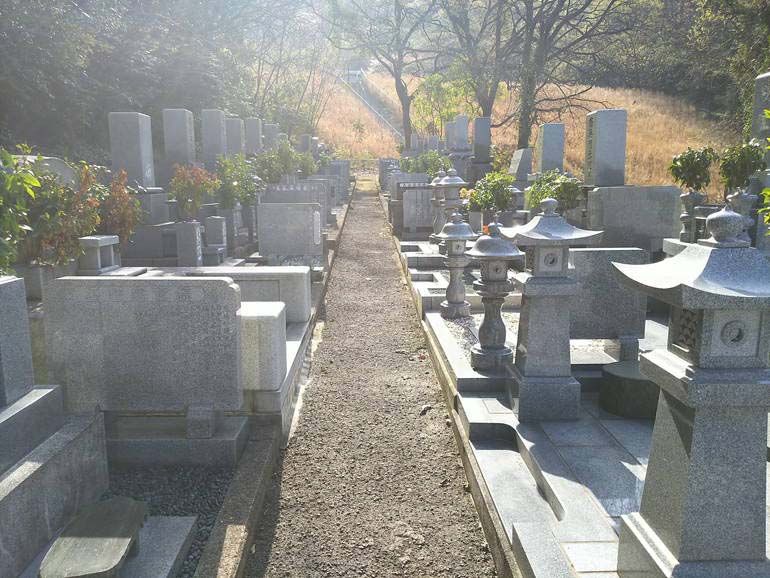 四国中央市営 宮ノ谷墓地 甲