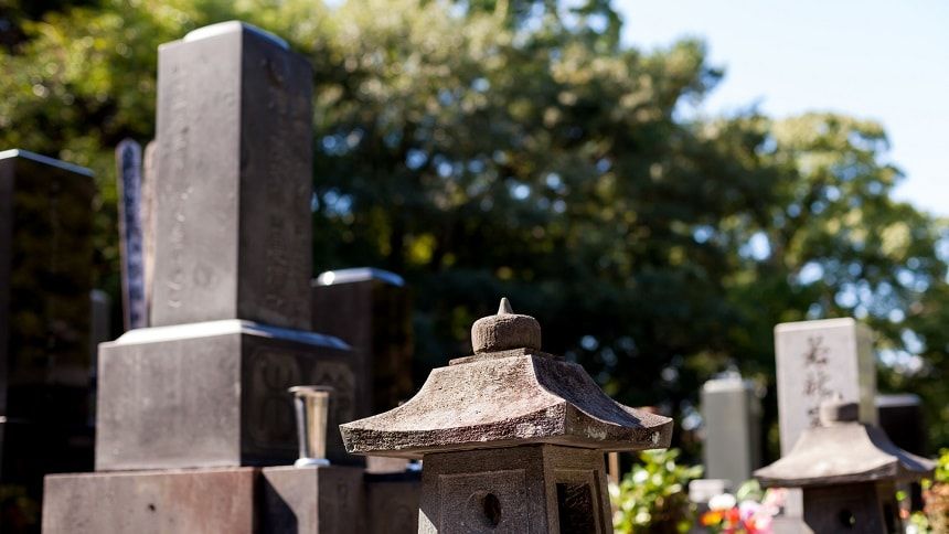 立ち並ぶお墓