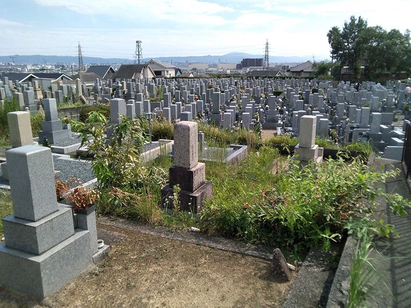 郡家御坊山墓地