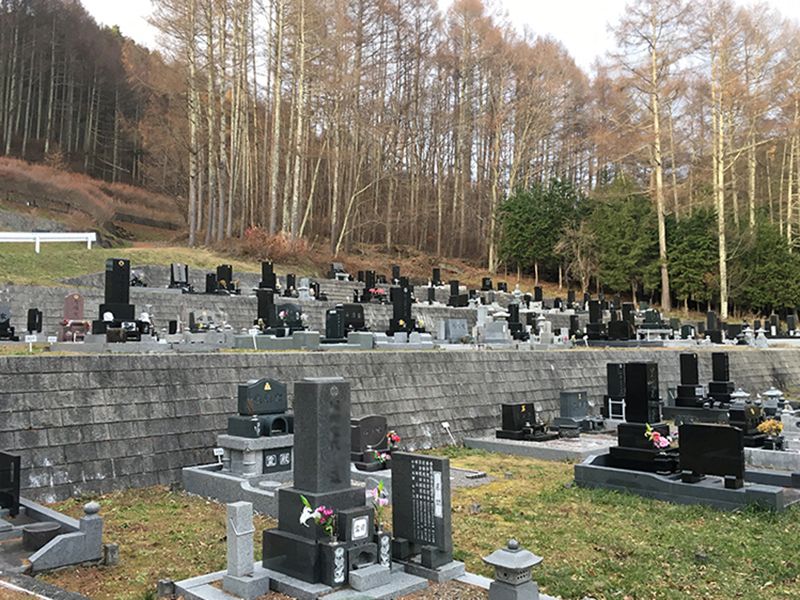 諏訪市営 角間新田墓地