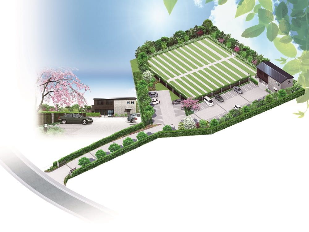 武蔵メモリアルコート　霊園内案内図