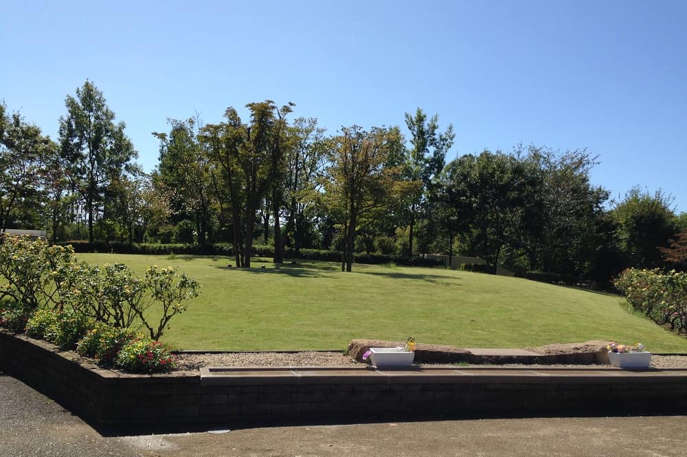 横浜市営 メモリアルグリーン　自然豊かな環境