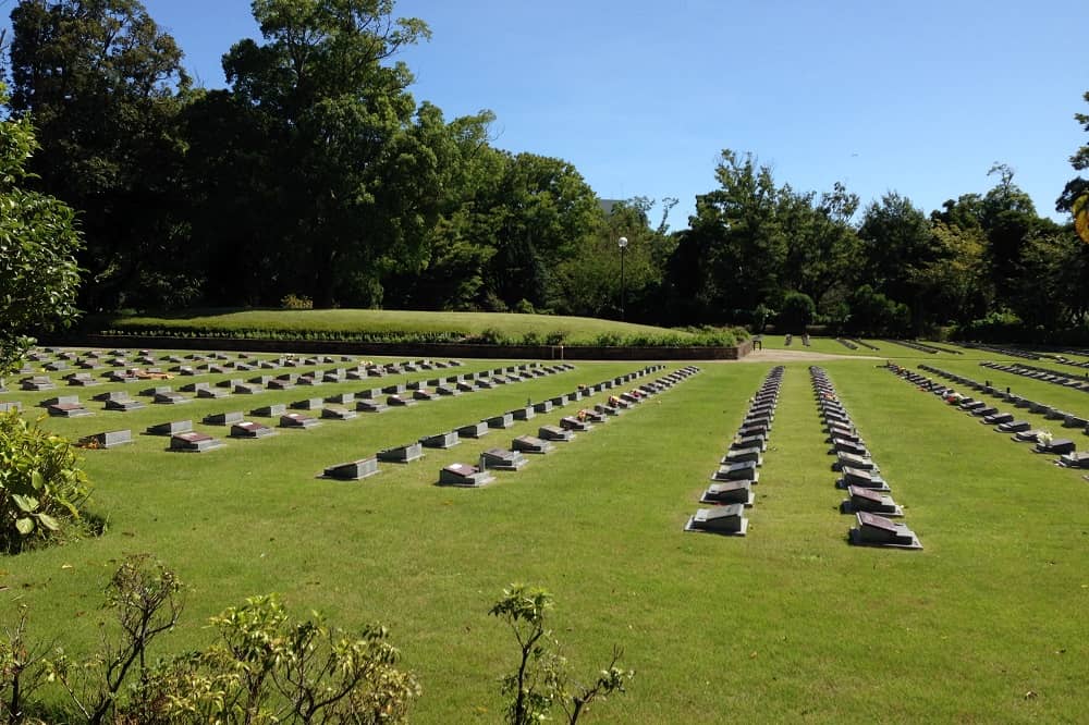 横浜市営 メモリアルグリーン　日当たりの良い墓域