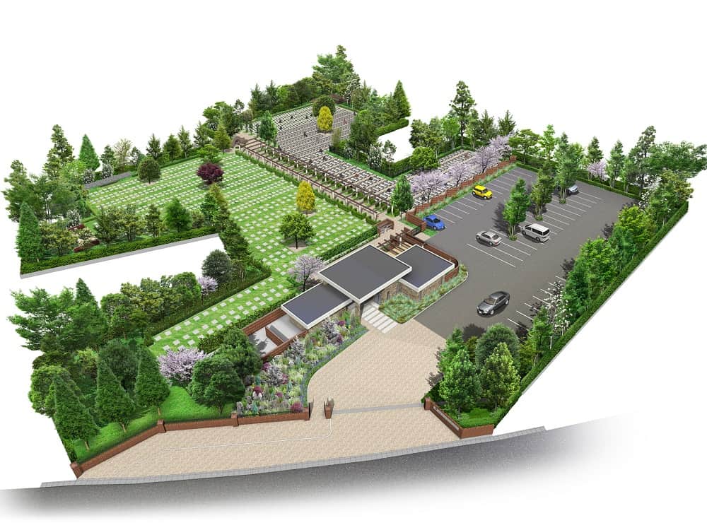 川越フォーシーズンメモリアル　全景イメージ図