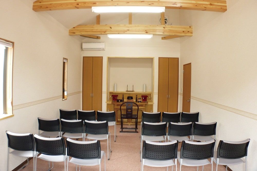 公園墓地 やすらぎの杜　法要室