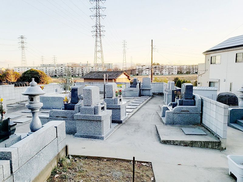 川越市下広谷共同墓地　樹木葬