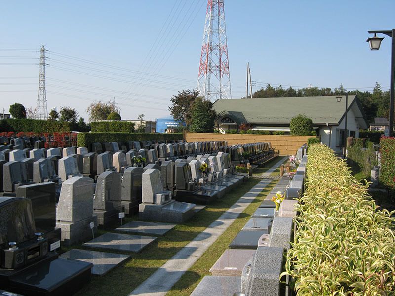 川越さくら浄苑の墓地区画