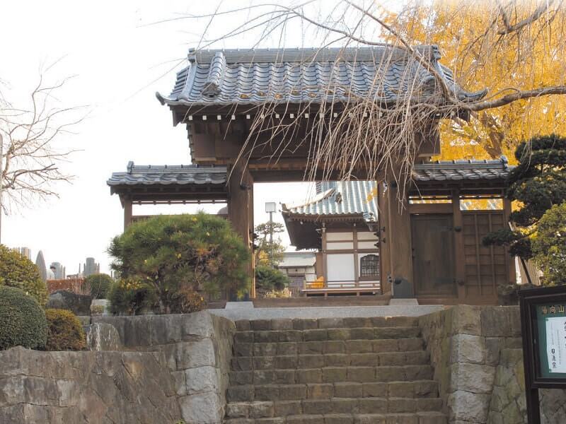 蓮華廟　本堂山門