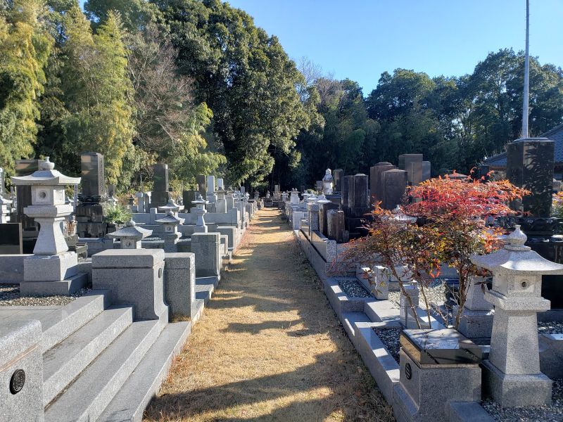 常陸大宮市営 上村田霊園