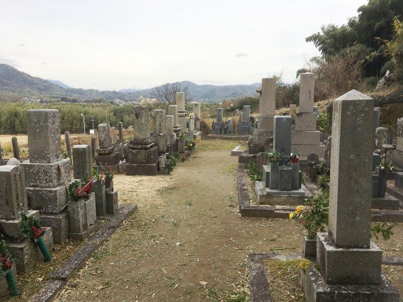 法花寺野墓地