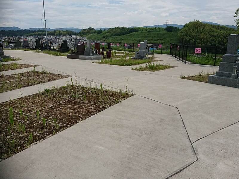 木津川市市営墓地 思いでの丘霊園