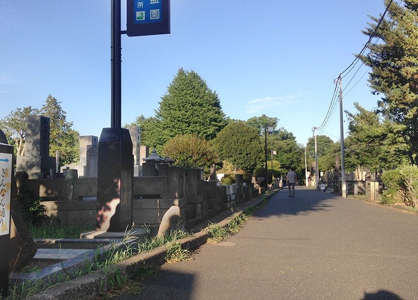 谷中霊園6