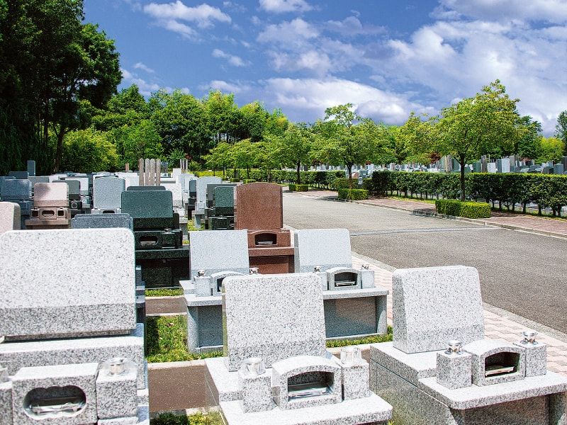 東京多摩霊園　車が横付けできる墓域