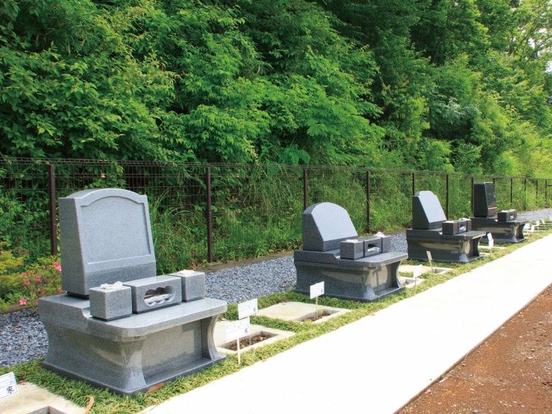 むさしの霊園　緑豊かな墓域