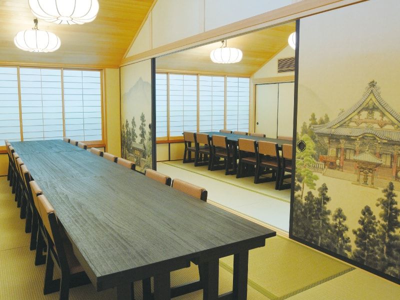 城山霊園　会食室