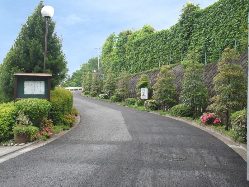 青葉霊苑　霊苑入口