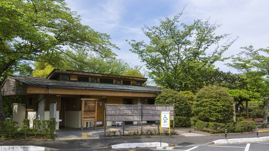 霊園の管理事務所