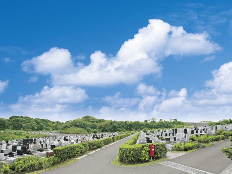 神奈川県屈指の規模を誇る三浦霊園