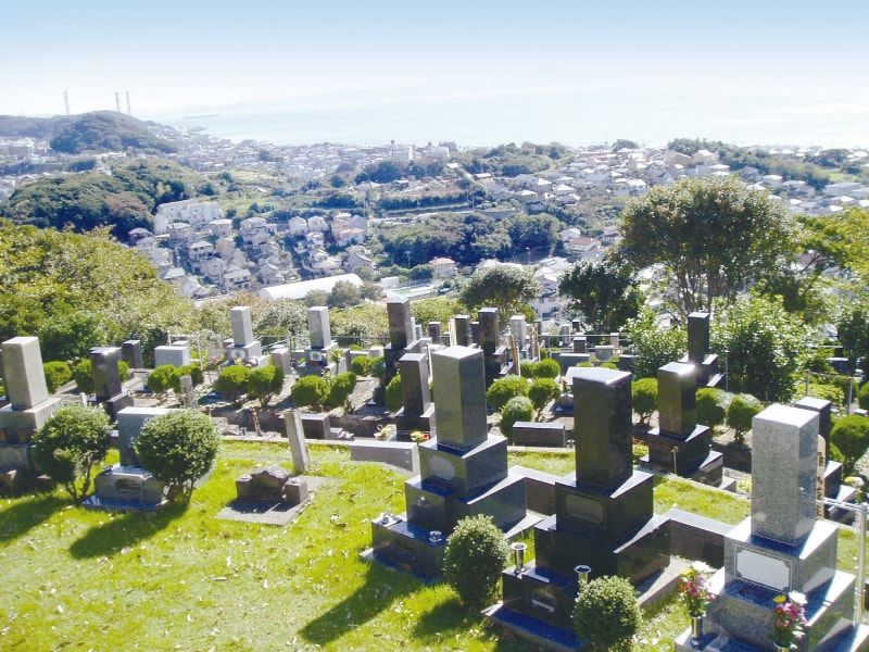 聖徳久里浜霊園　見晴らしがよい霊園