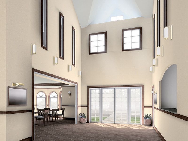 彩の国フォーシーズンメモリアルのメモリアルハウス館内