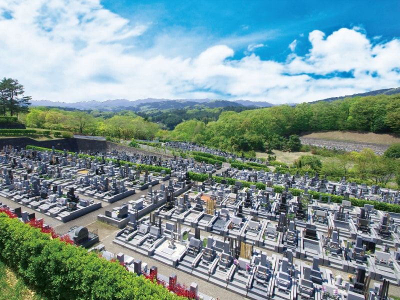 地産霊園の霊園全景